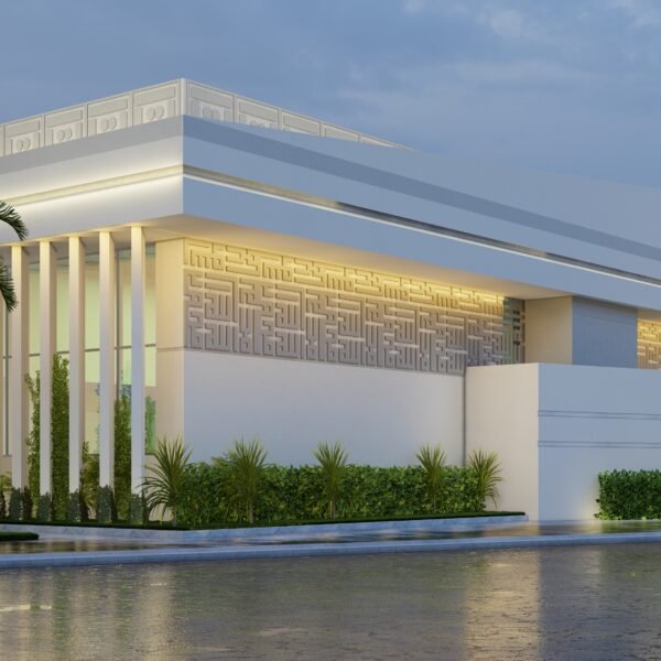 تصميم هندسي لجامع