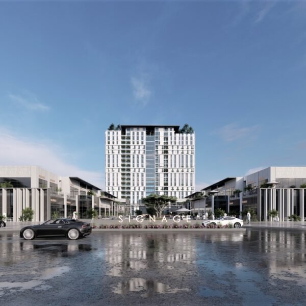 تصميم هندسي لبرج - برج ستر الدوسري