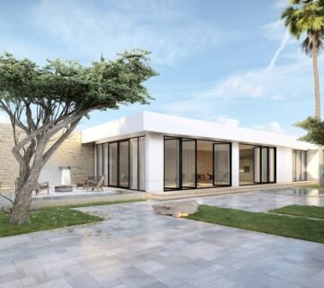 تصميم هندسي لاستراحة