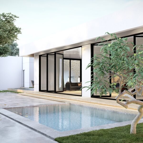 تصميم هندسي لاستراحة