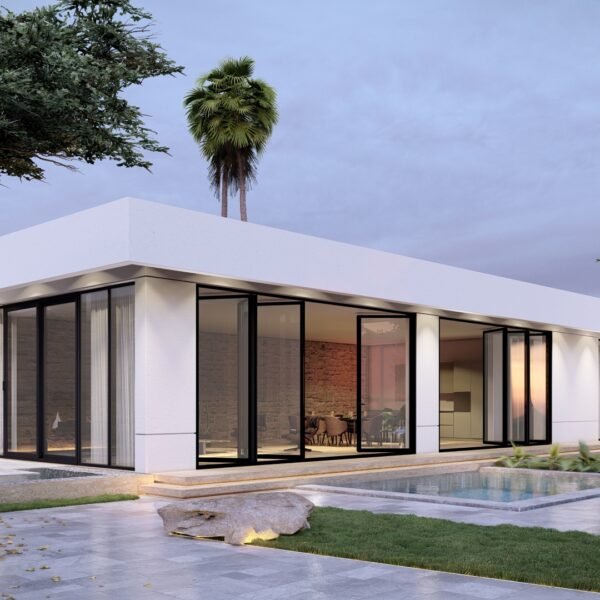 تصميم هندسي لاستراحة