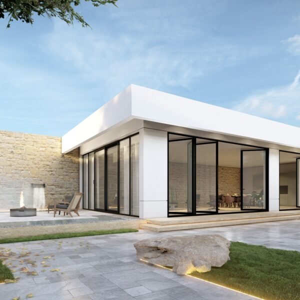 تصميم هندسي لاستراحة