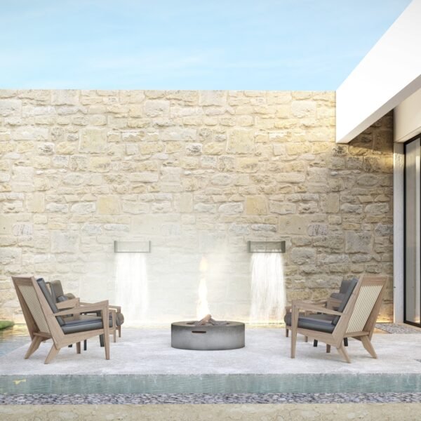 تصميم هندسي لاستراحة