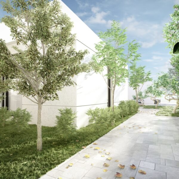 تصميم هندسي لاستراحة