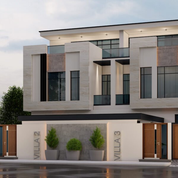 تصميم هندسي لفيلا